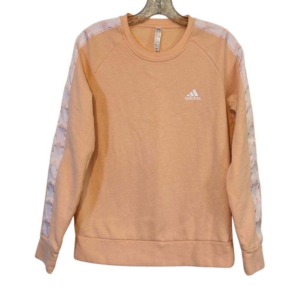 Adidas Women's Peach Sweatshirt Size Medium